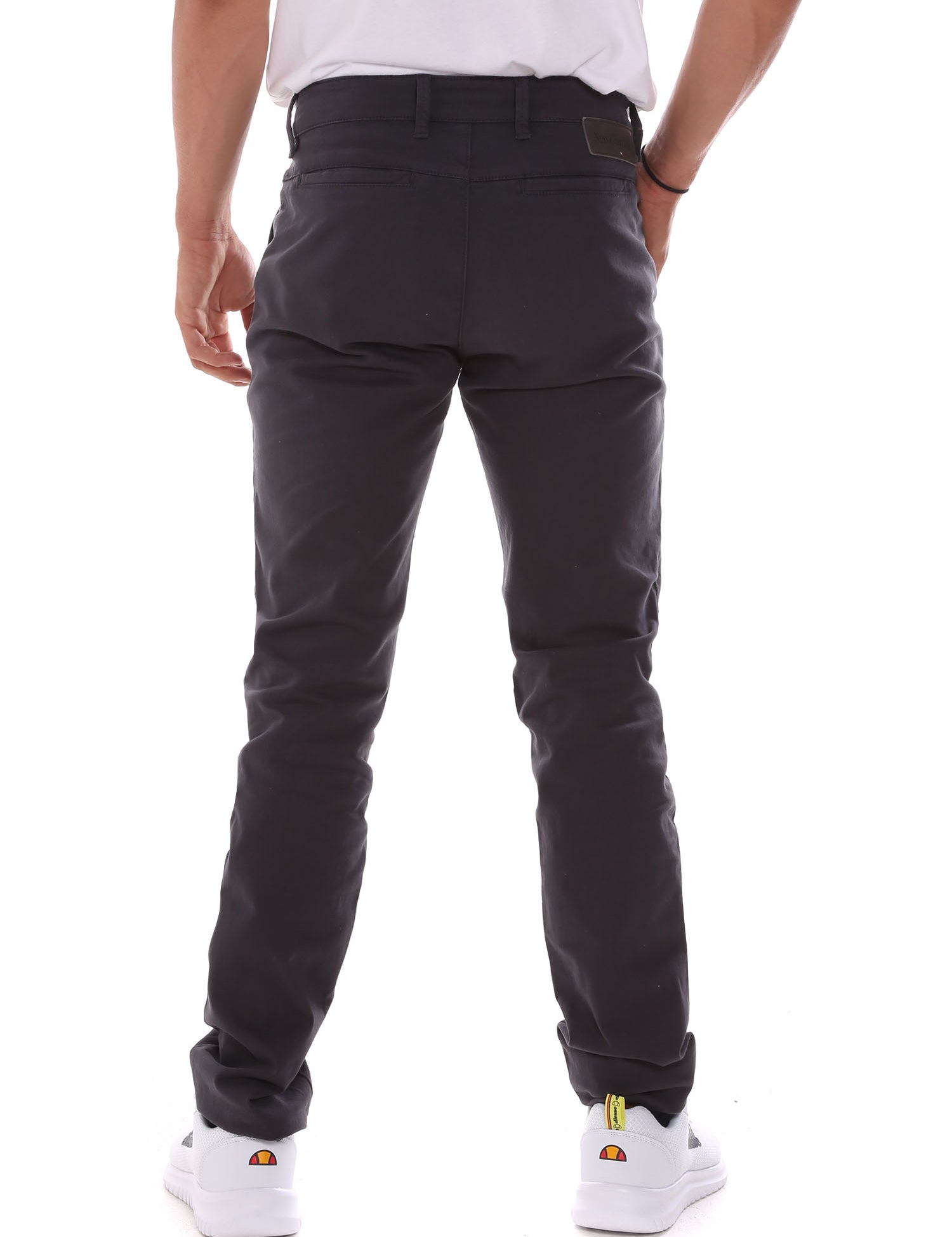 Pantaloni Grigio Nero Giardini