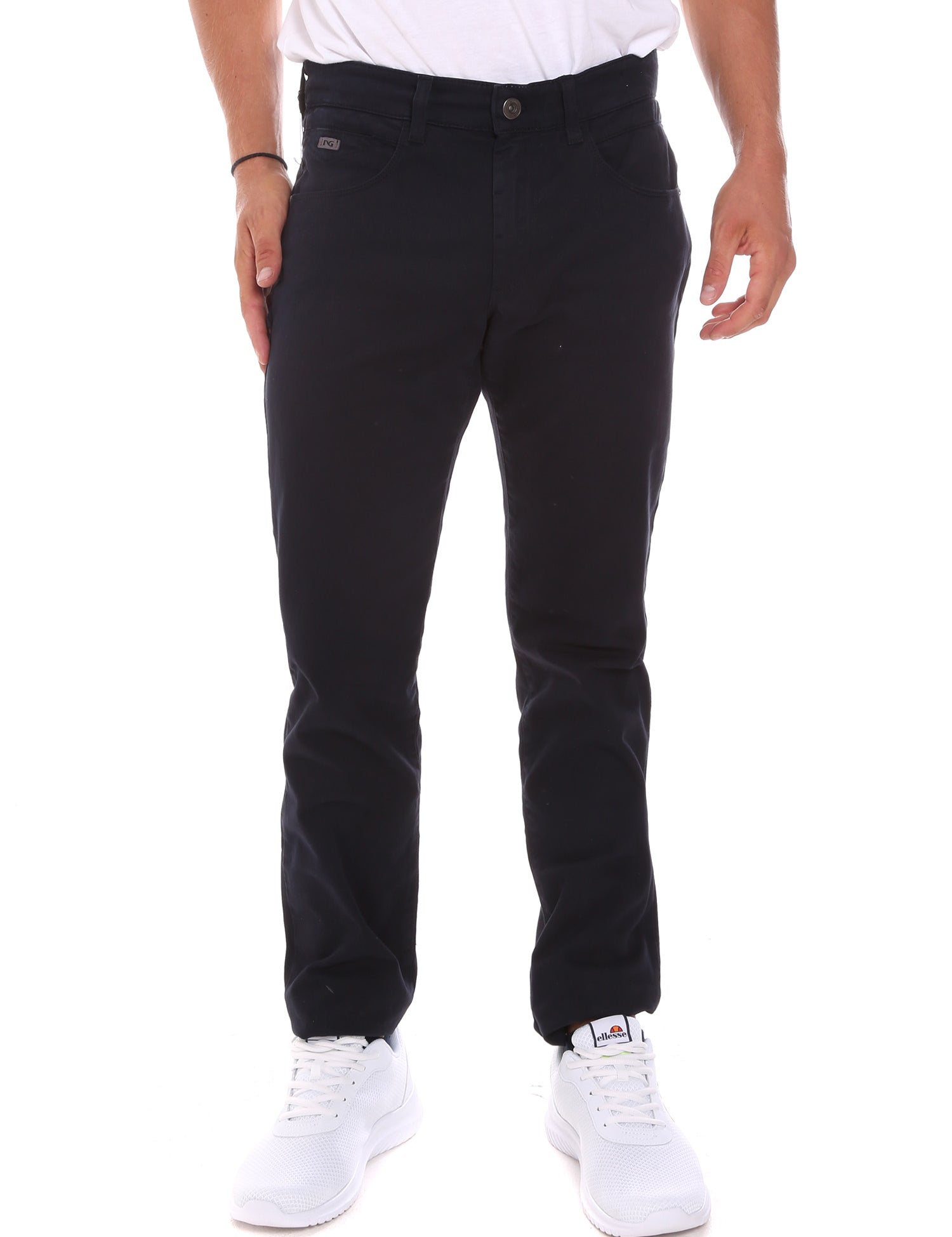 Pantaloni Blu Nero Giardini