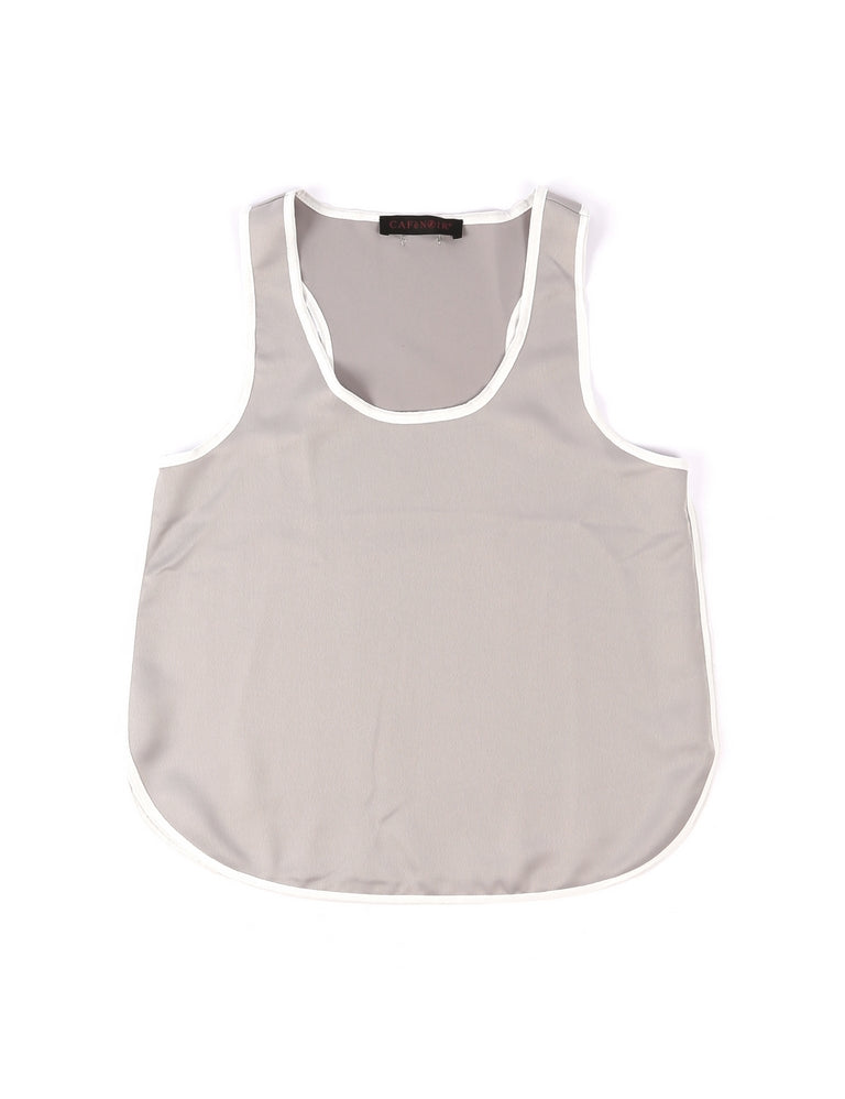 Top e canotte Grigio Cafenoir