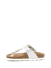 Infradito Argentato Grunland Junior