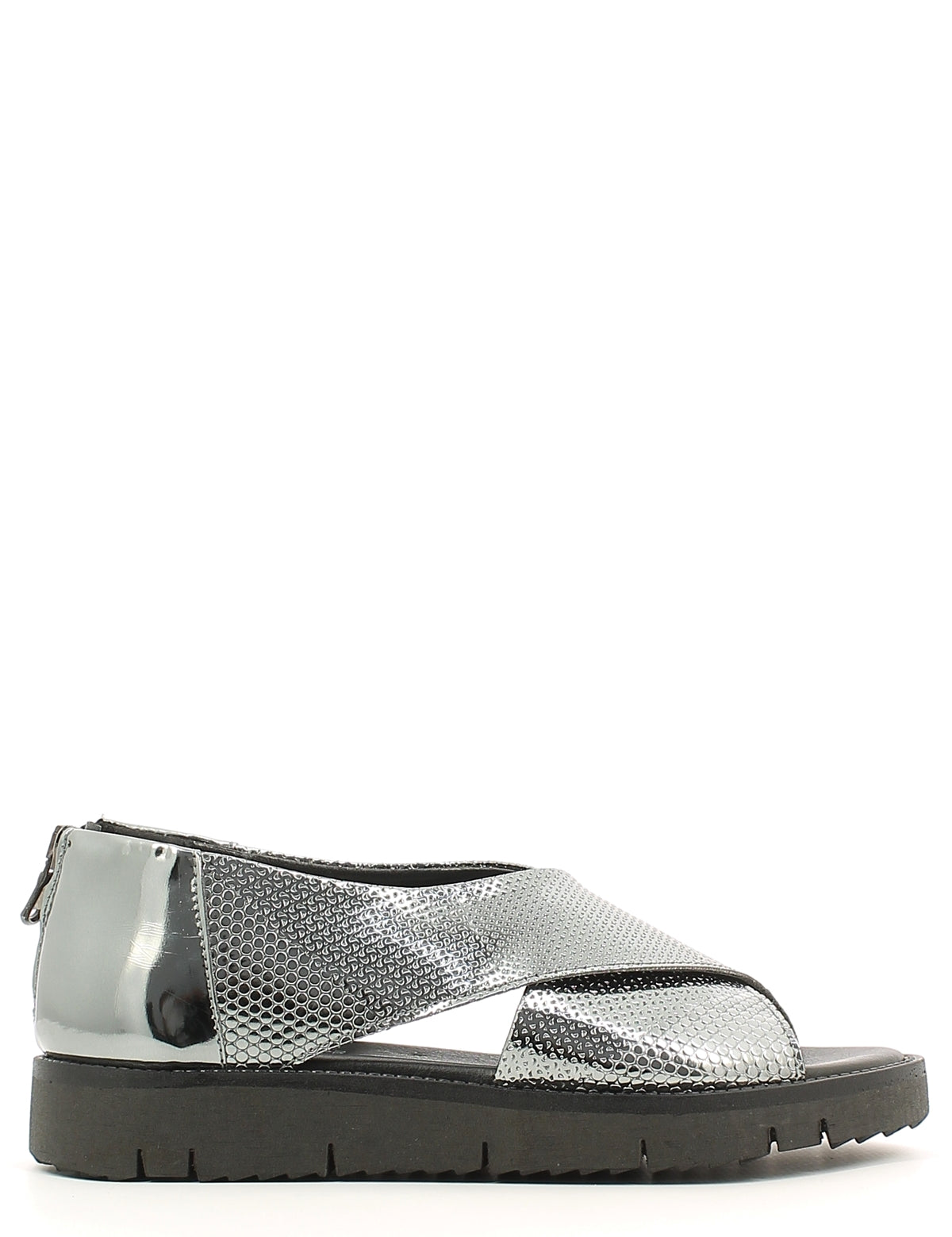 Sandali Argentato Grunland