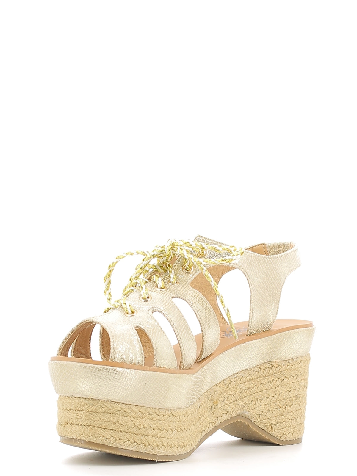 Sandali zeppa Dorato Police 883