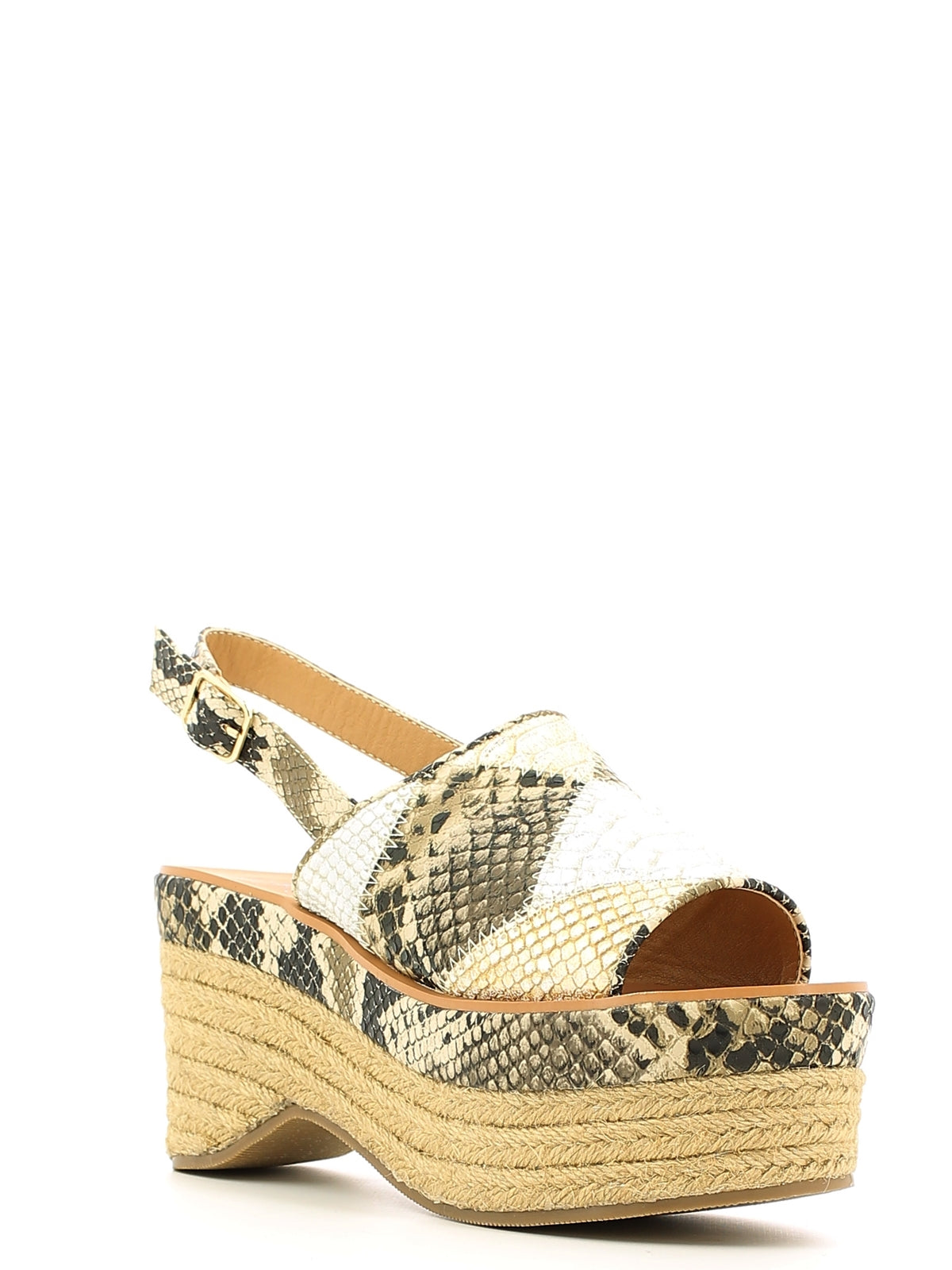 Sandali zeppa Verde Police 883