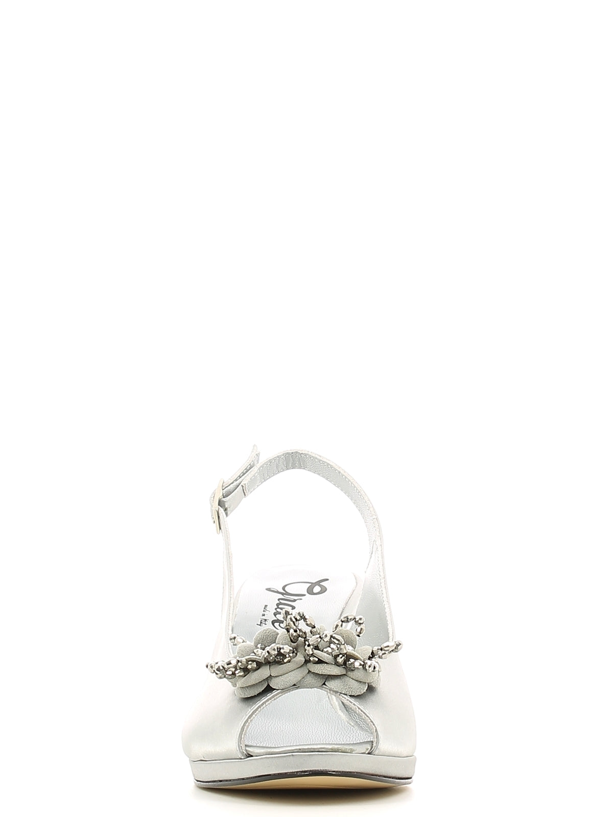 Sandali tacco Argentato Grace Shoes