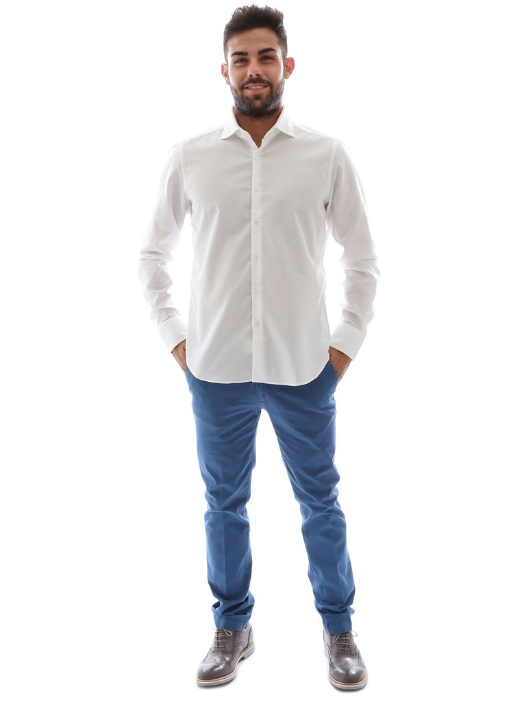 Pantaloni Blu Chiaro Sei3sei