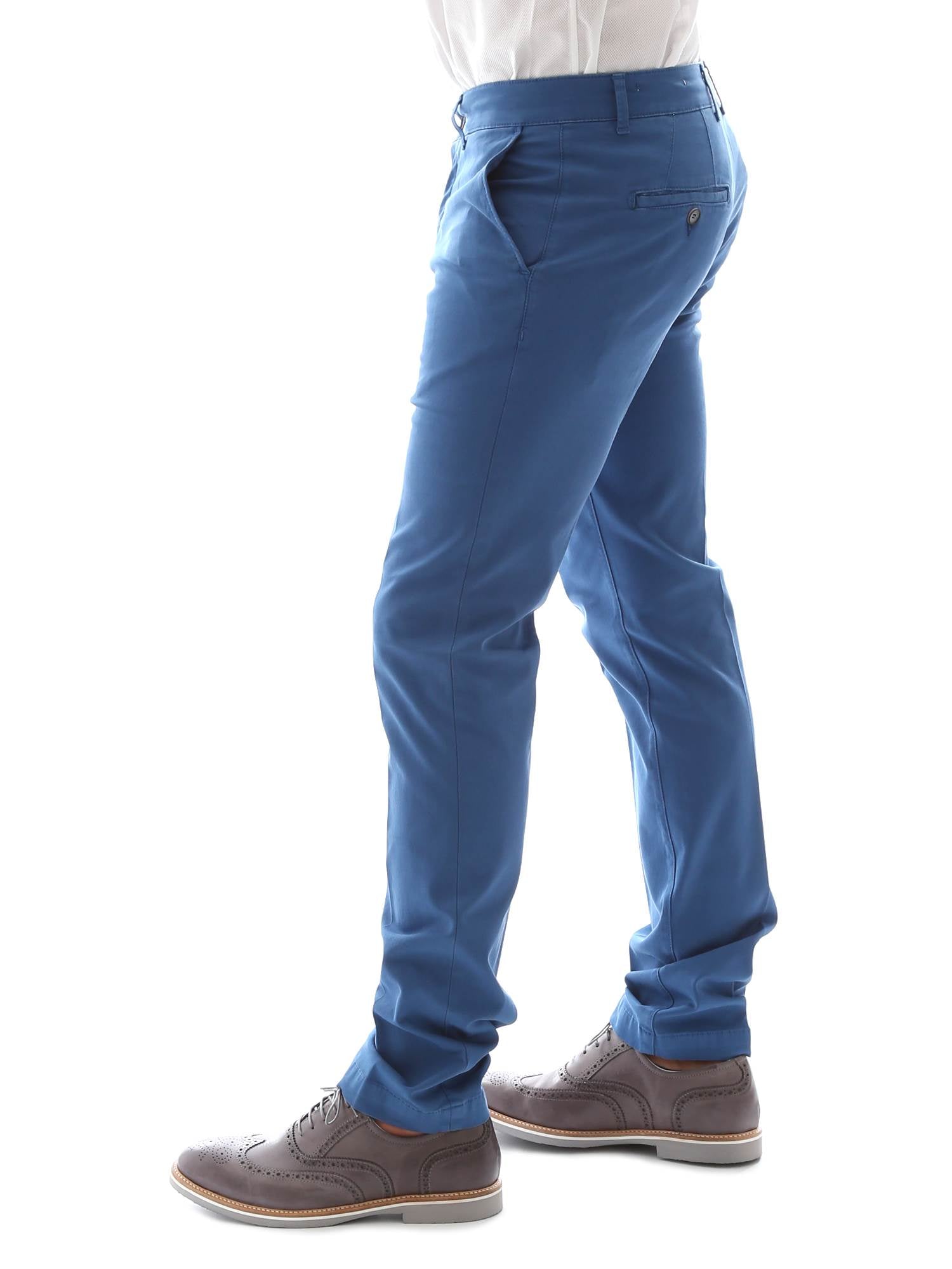 Pantaloni Blu Chiaro Sei3sei