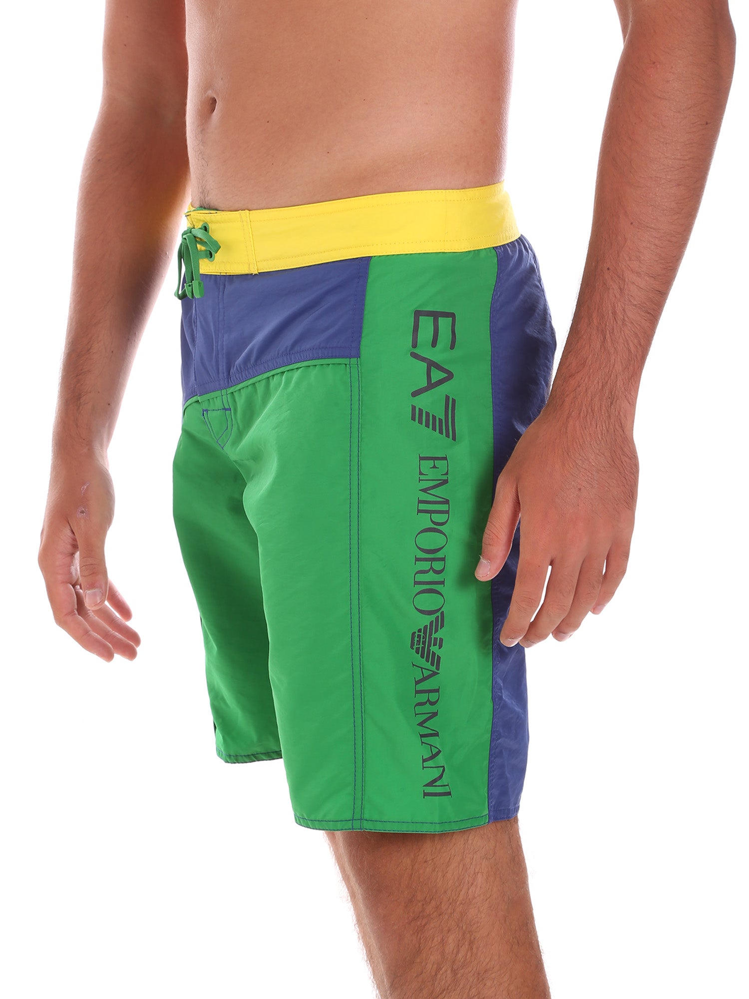 Costumi Verde Ea7 Emporio Armani