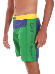 Costumi Verde Ea7 Emporio Armani