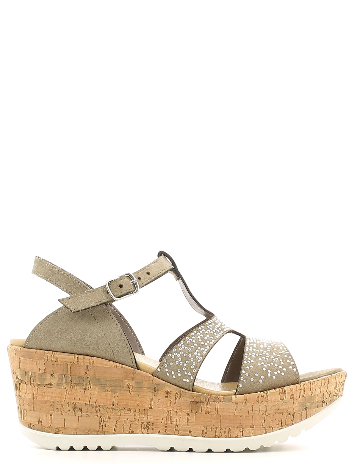 Sandali tacco Marrone Keys