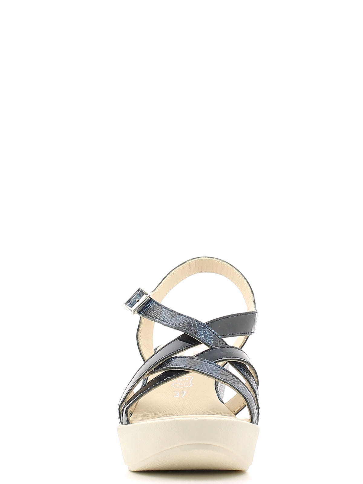 Sandali zeppa Blu Susimoda