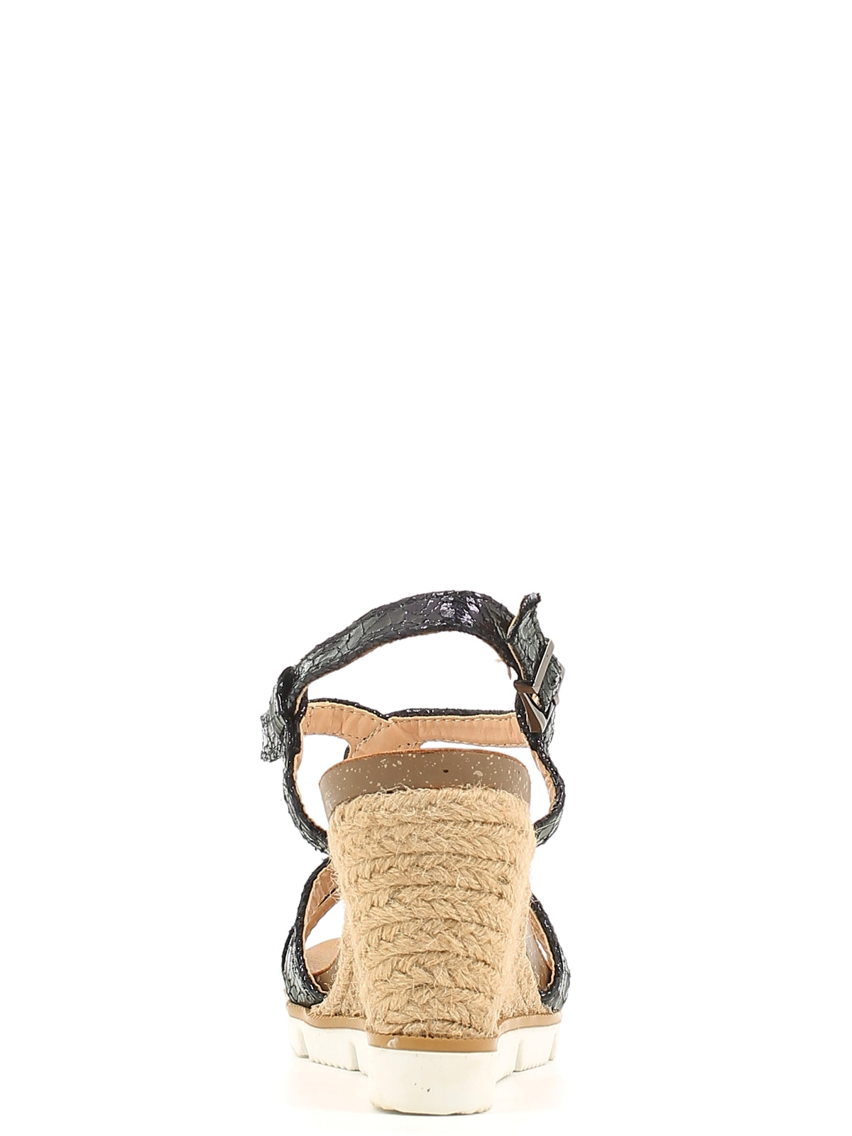 Sandali zeppa Nero Le Chicche