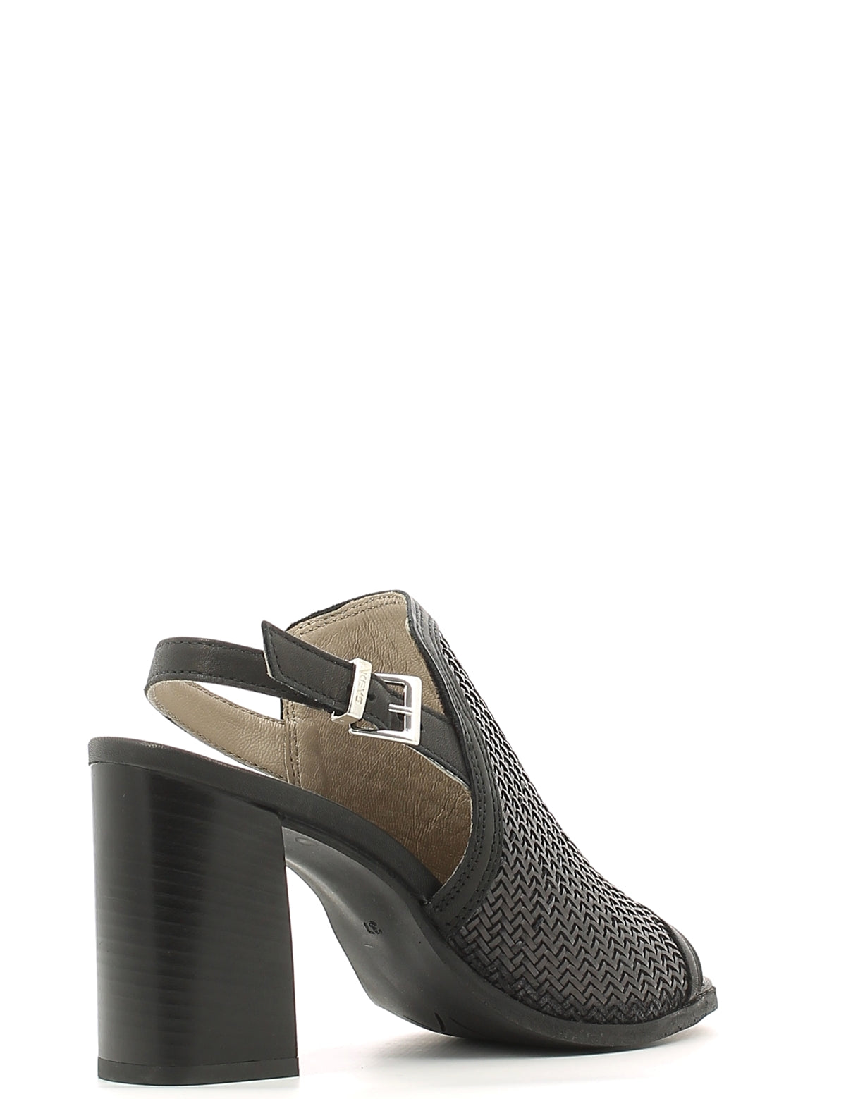 Sandali tacco Nero Keys