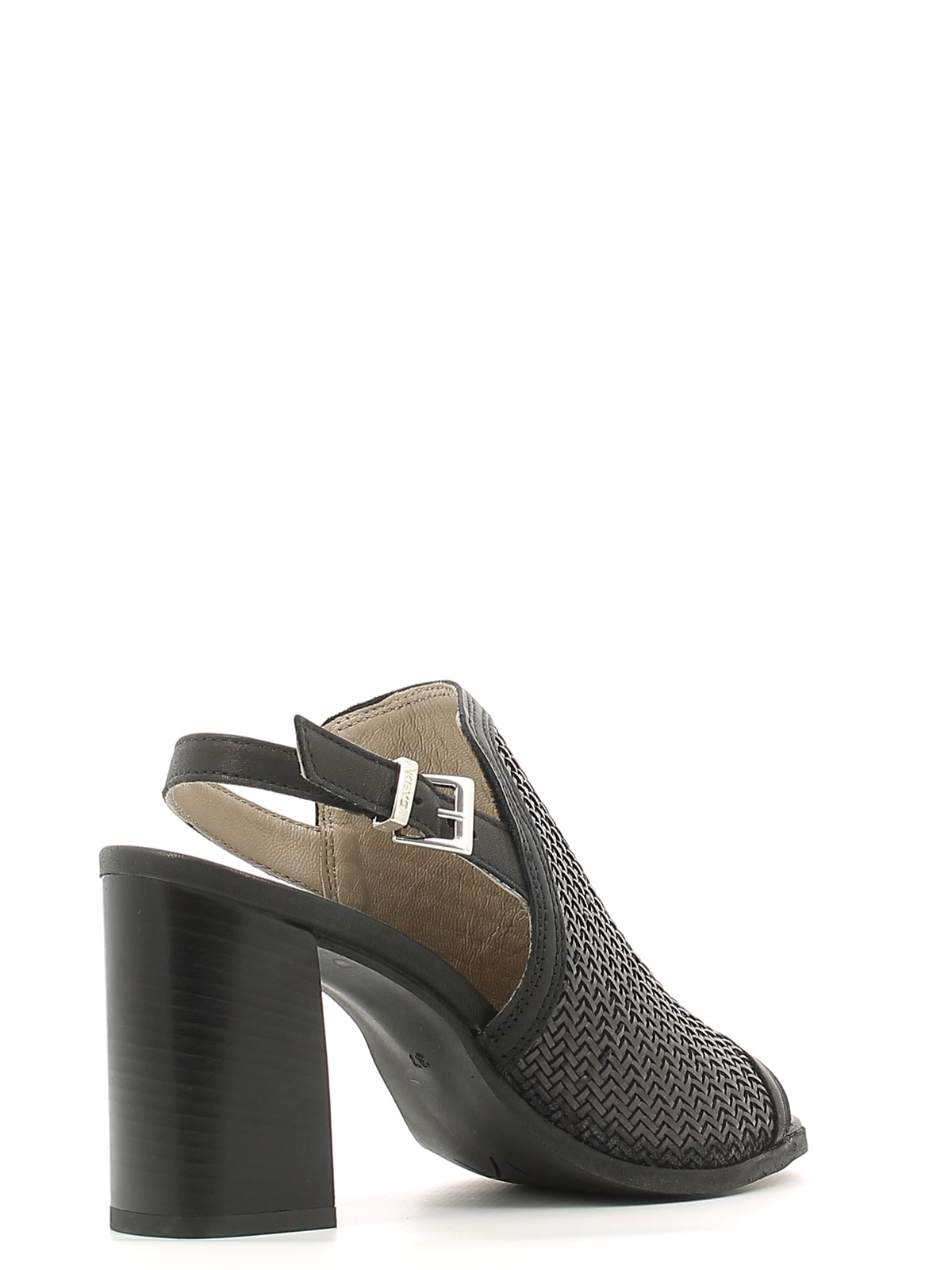 Sandali tacco Nero Keys