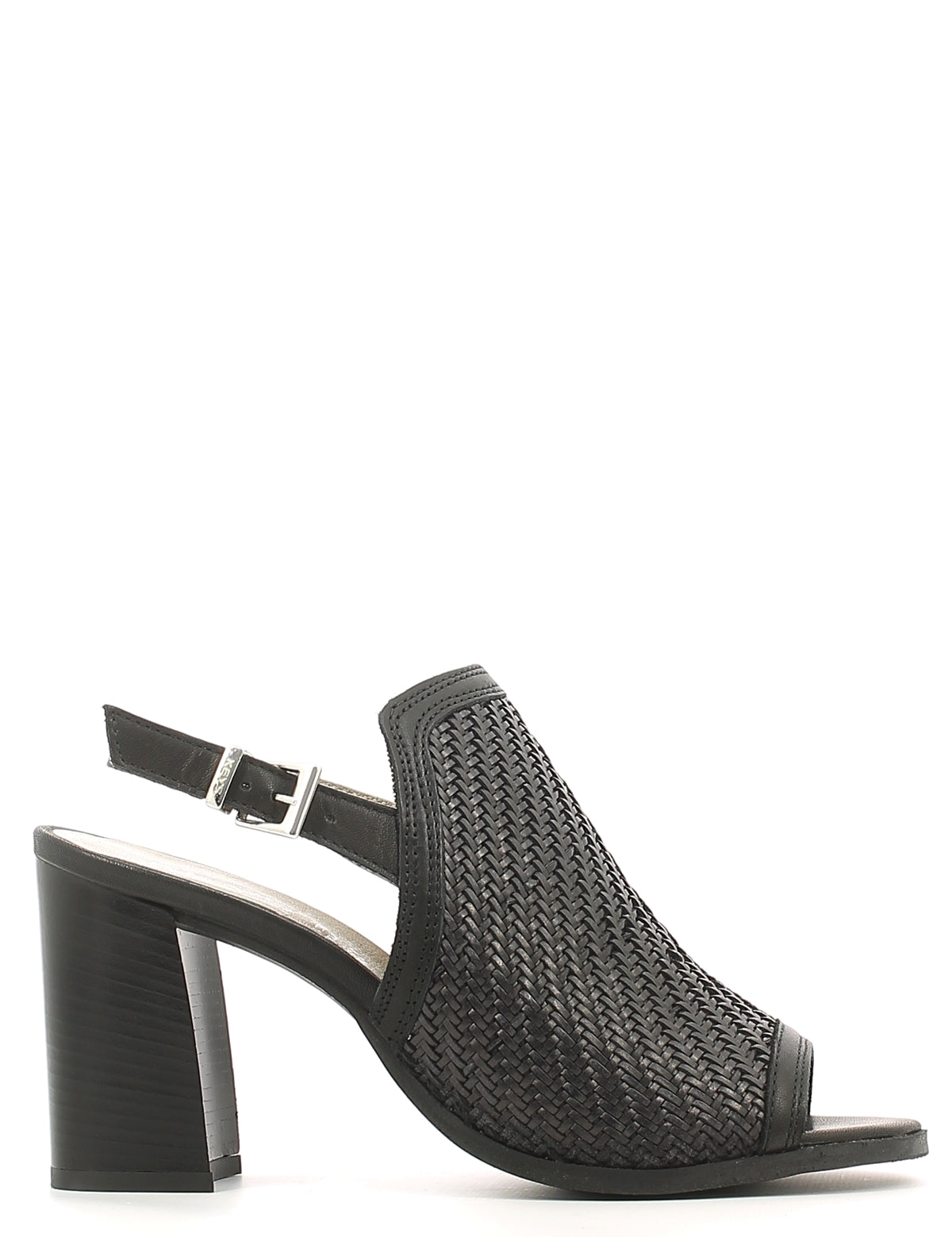 Sandali tacco Nero Keys