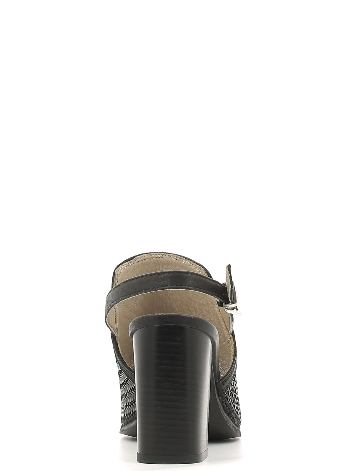 Sandali tacco Nero Keys