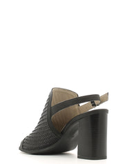 Sandali tacco Nero Keys