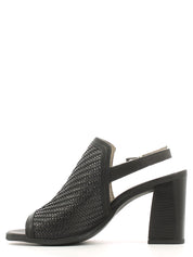 Sandali tacco Nero Keys