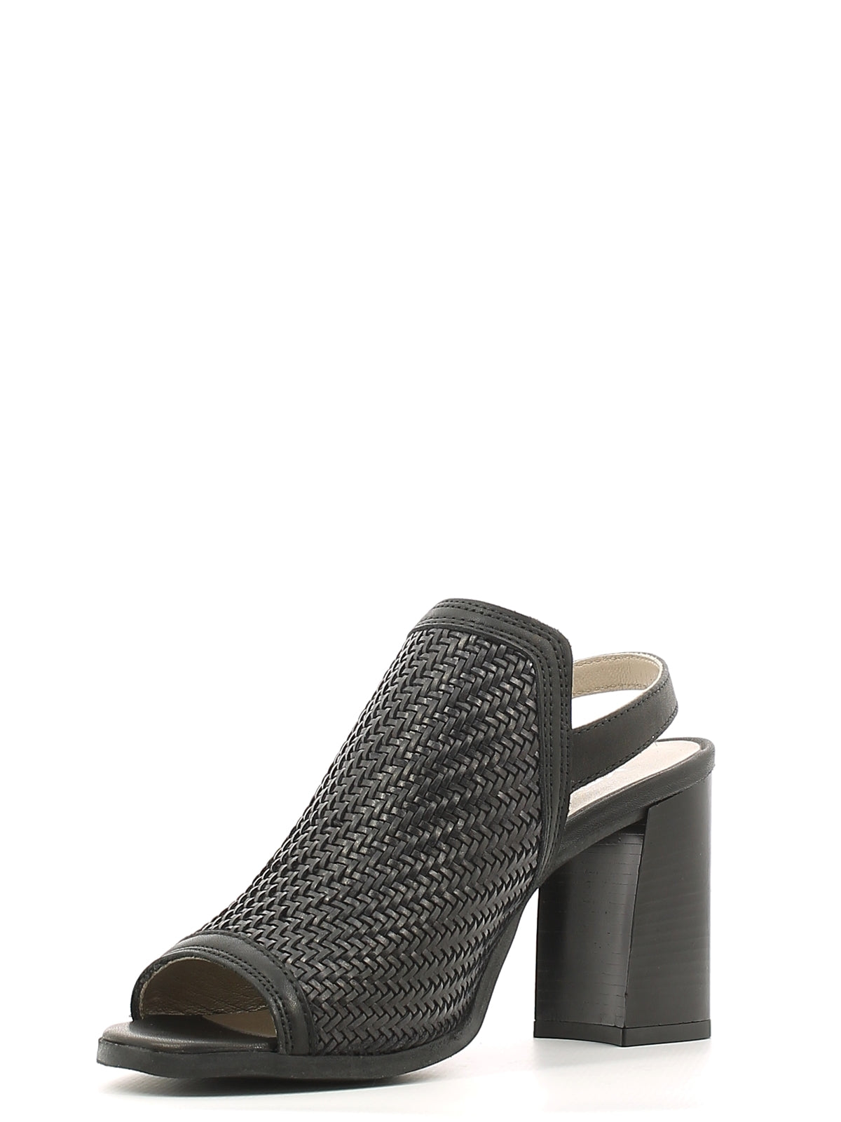 Sandali tacco Nero Keys