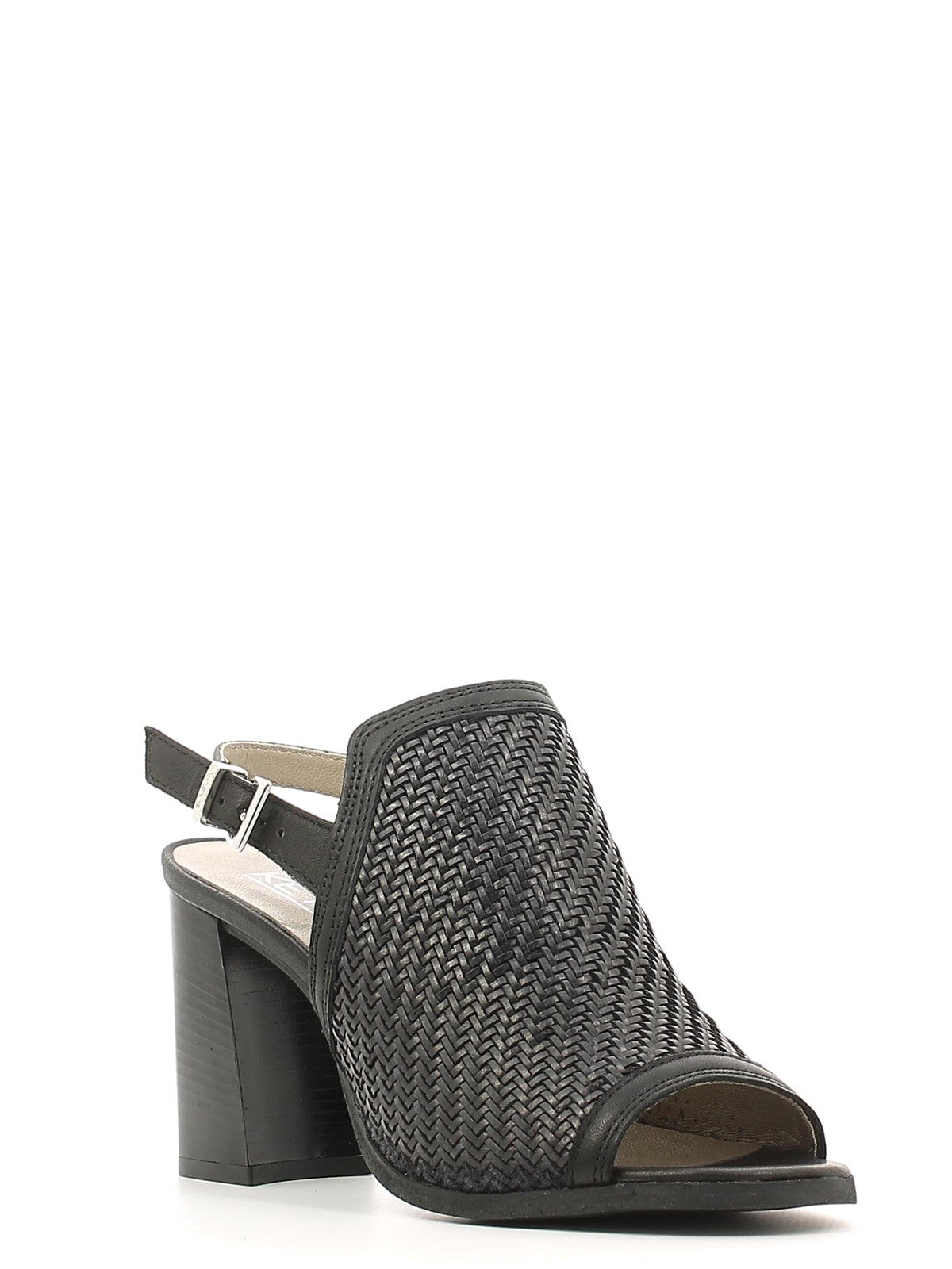 Sandali tacco Nero Keys