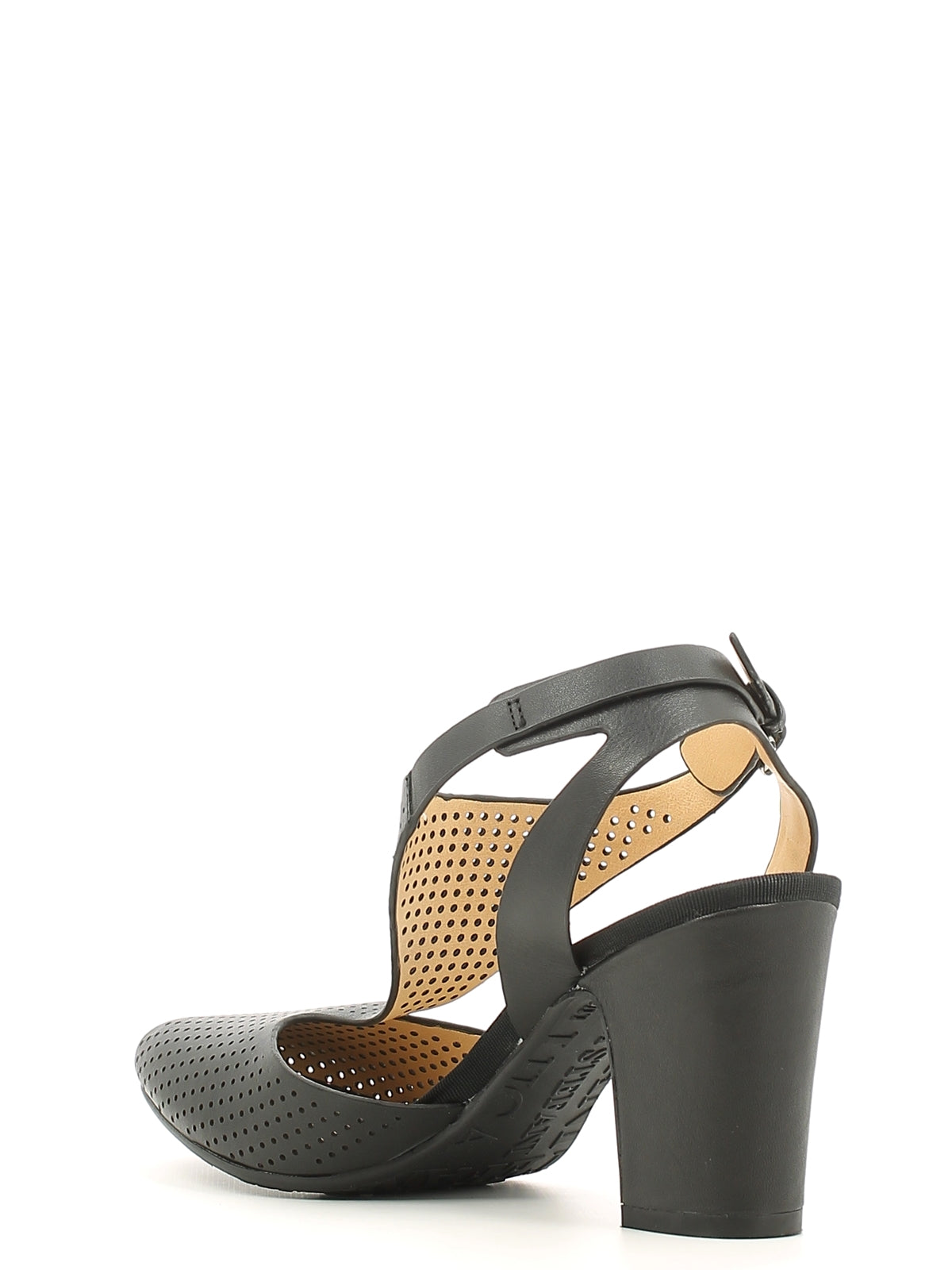 Sandali tacco Nero Luca Stefani