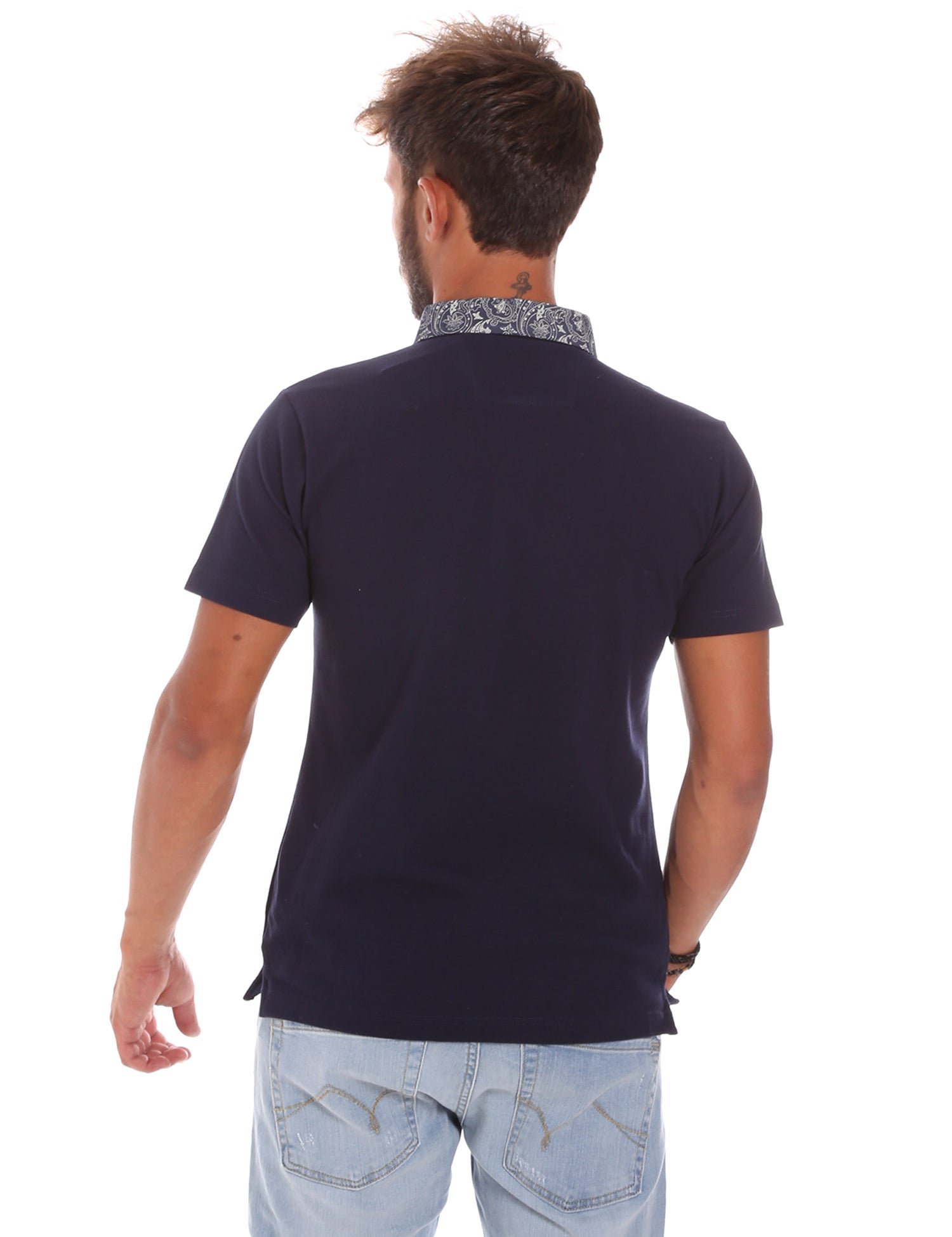 Polo Blu Scuro Bradano