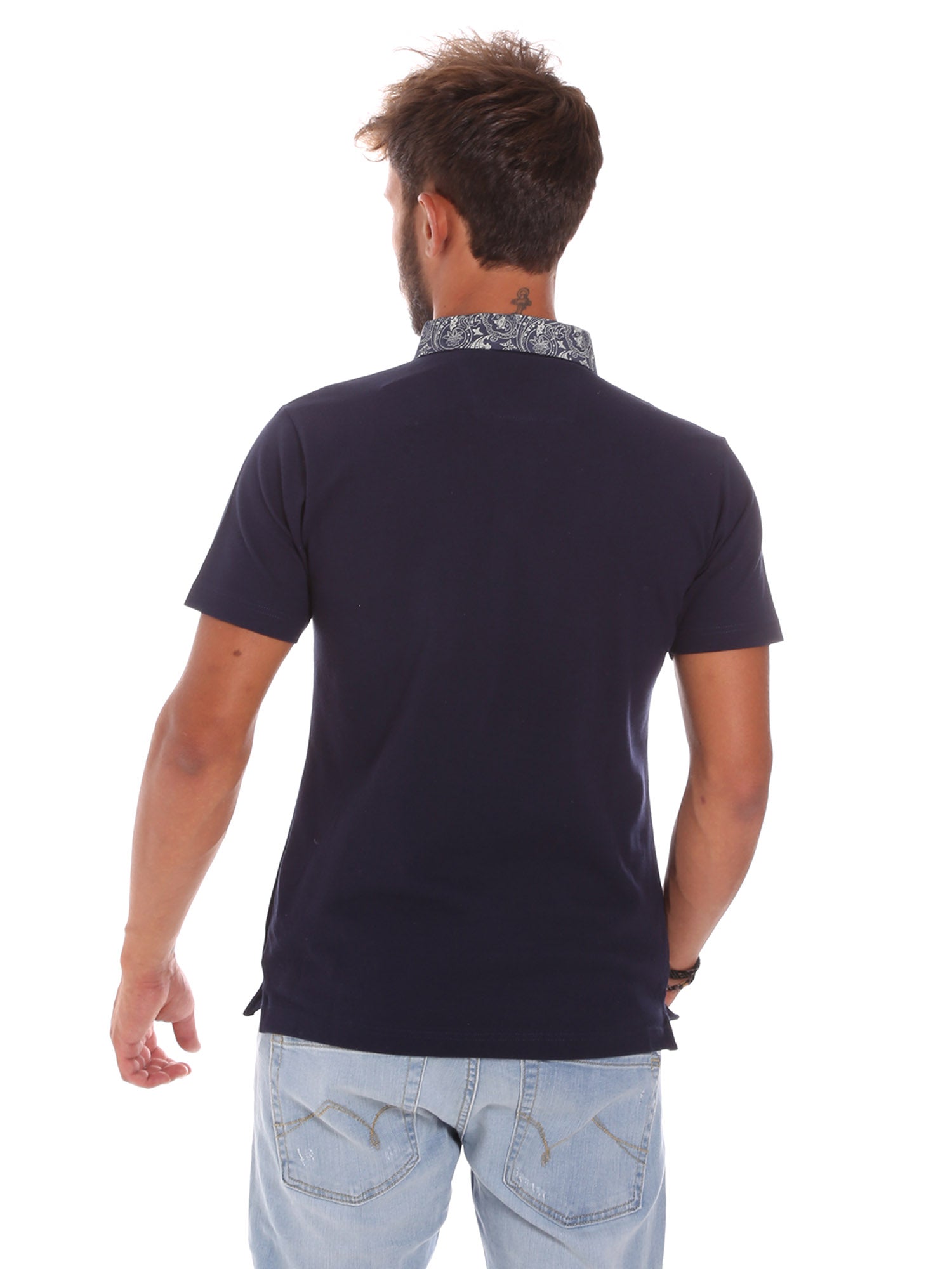 Polo Blu Scuro Bradano