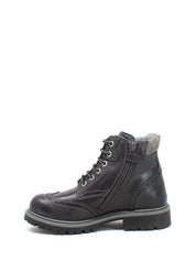 Stivaletti Grigio Nero Giardini Junior