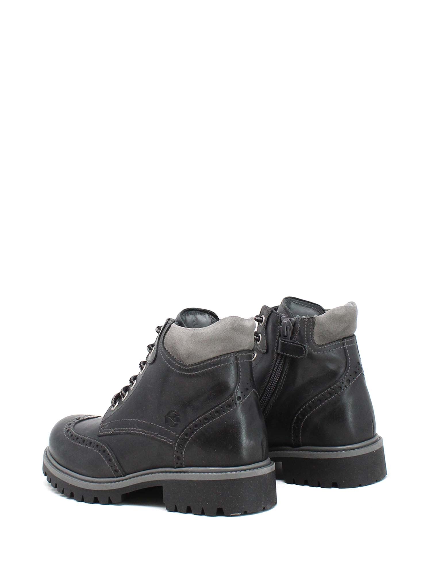 Stivaletti Grigio Nero Giardini Junior