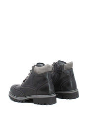 Stivaletti Grigio Nero Giardini Junior