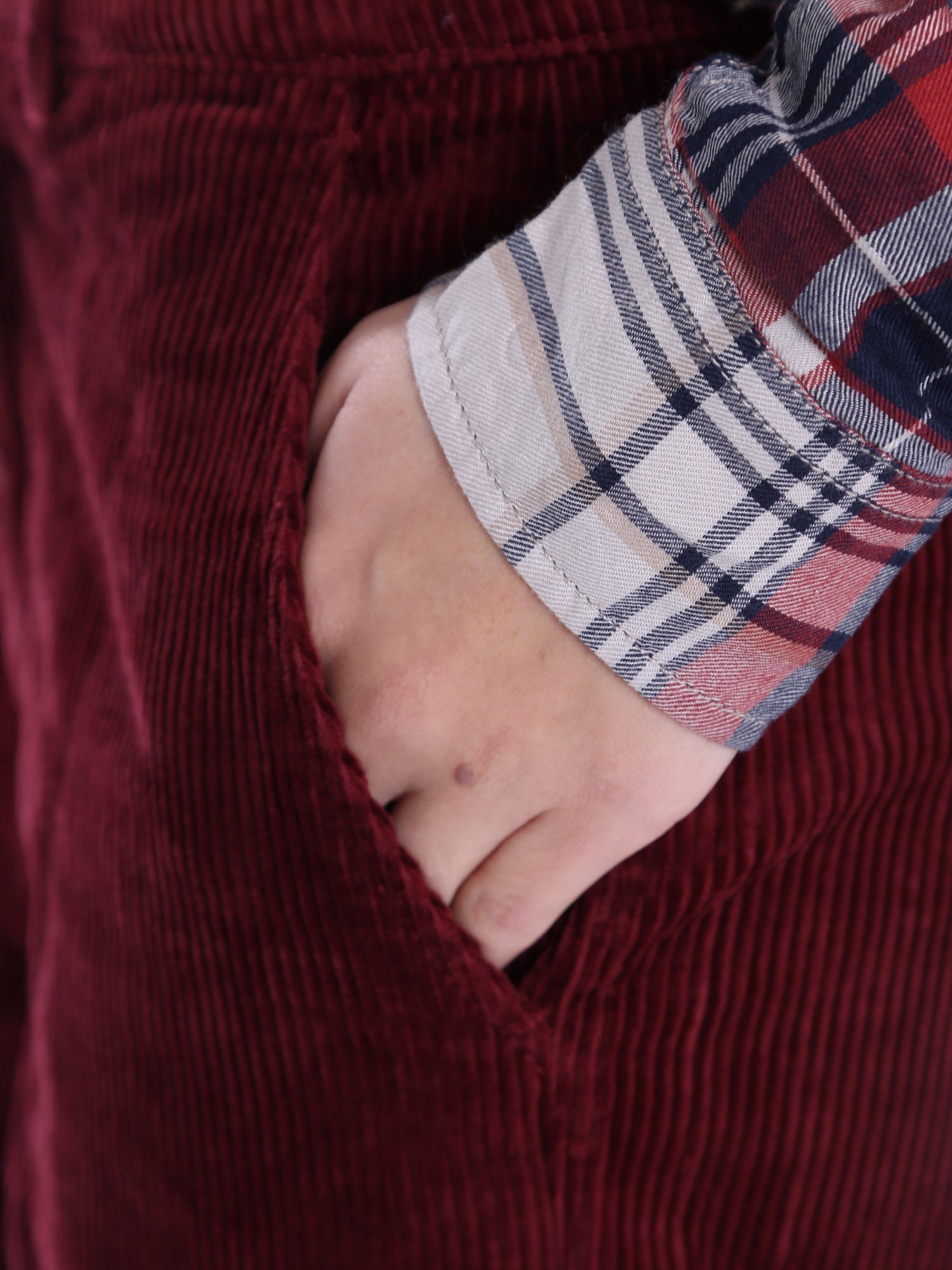 Pantaloni Bordeaux Pepe Jeans