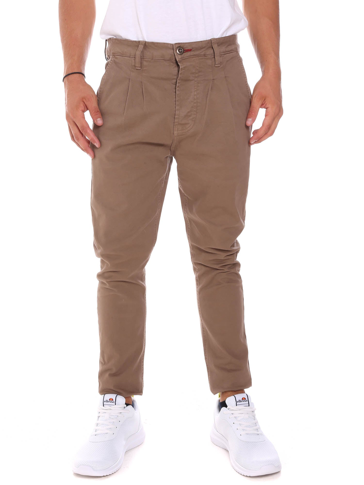 Pantaloni Beige Gaudi Jeans