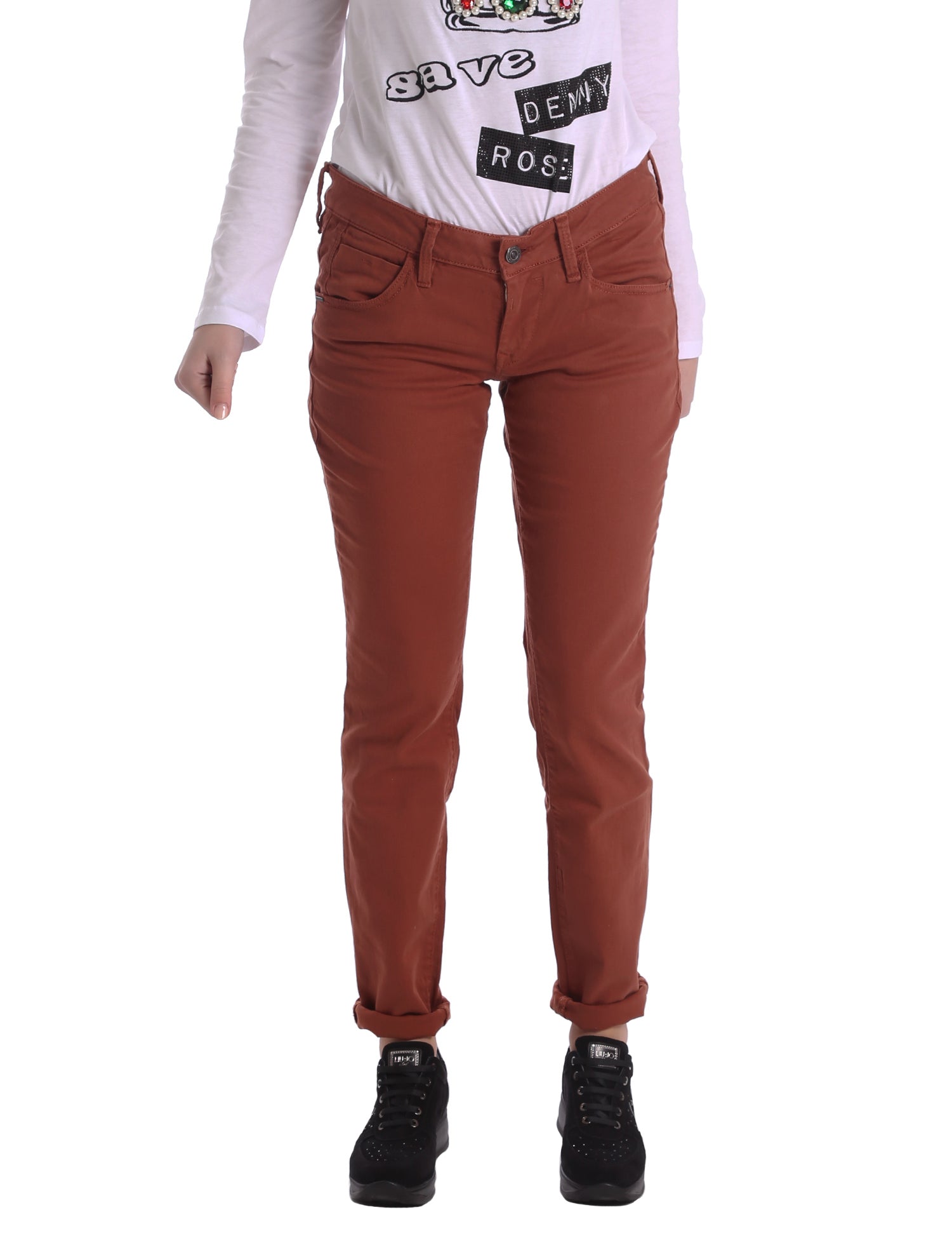 Jeans Marrone Fornarina