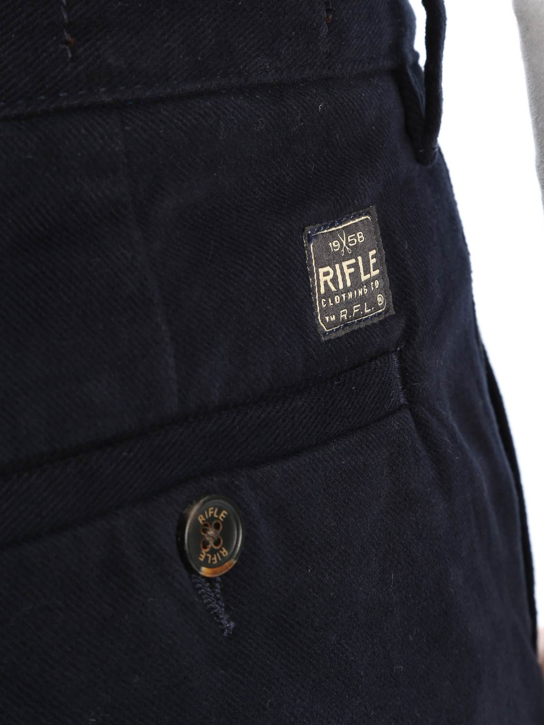 Pantaloni Blu Rifle