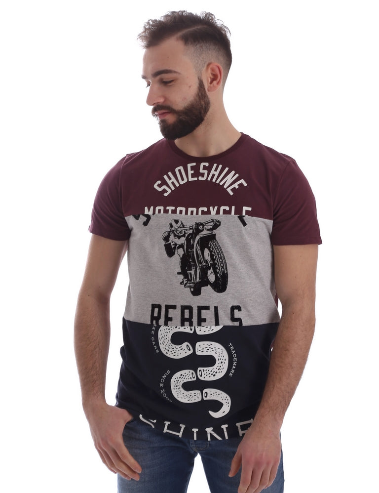 T-shirt Bordeaux Shoeshine