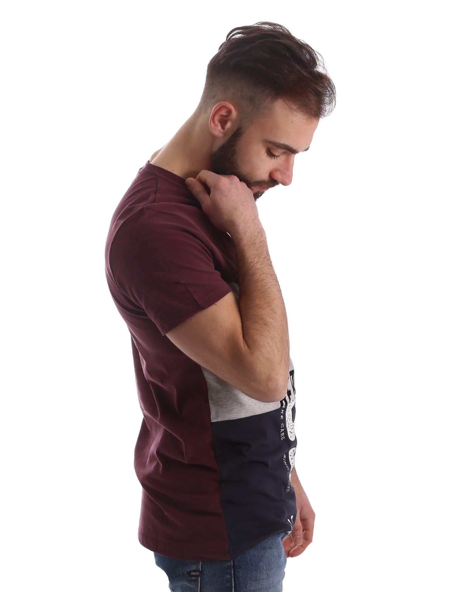 T-shirt Bordeaux Shoeshine