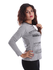 T-shirt Grigio Key Up