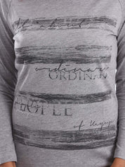 T-shirt Grigio Key Up