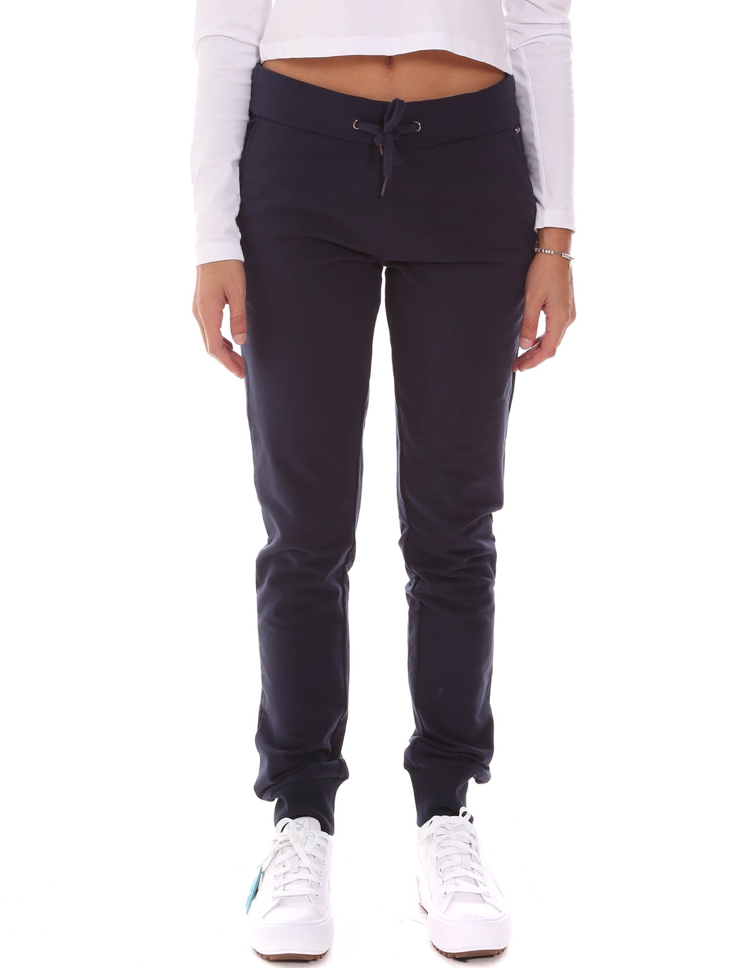 Pantaloni Blu Key Up