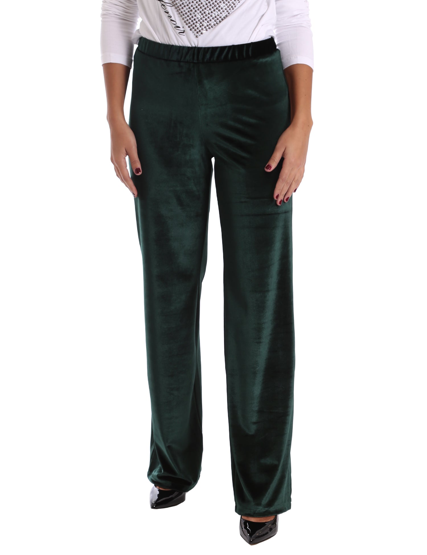 Pantaloni Verde Gazel