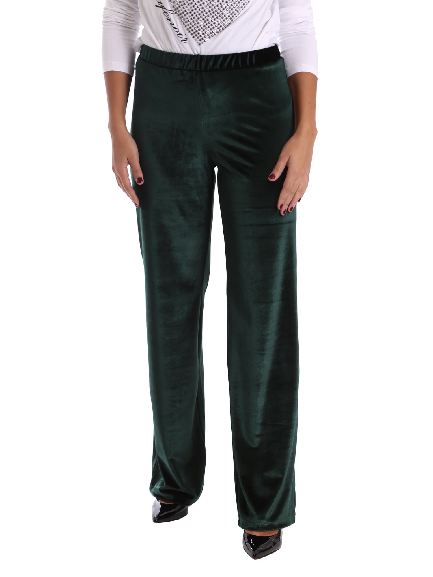 Pantaloni Verde Gazel