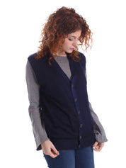 Gilet Blu Wool&co