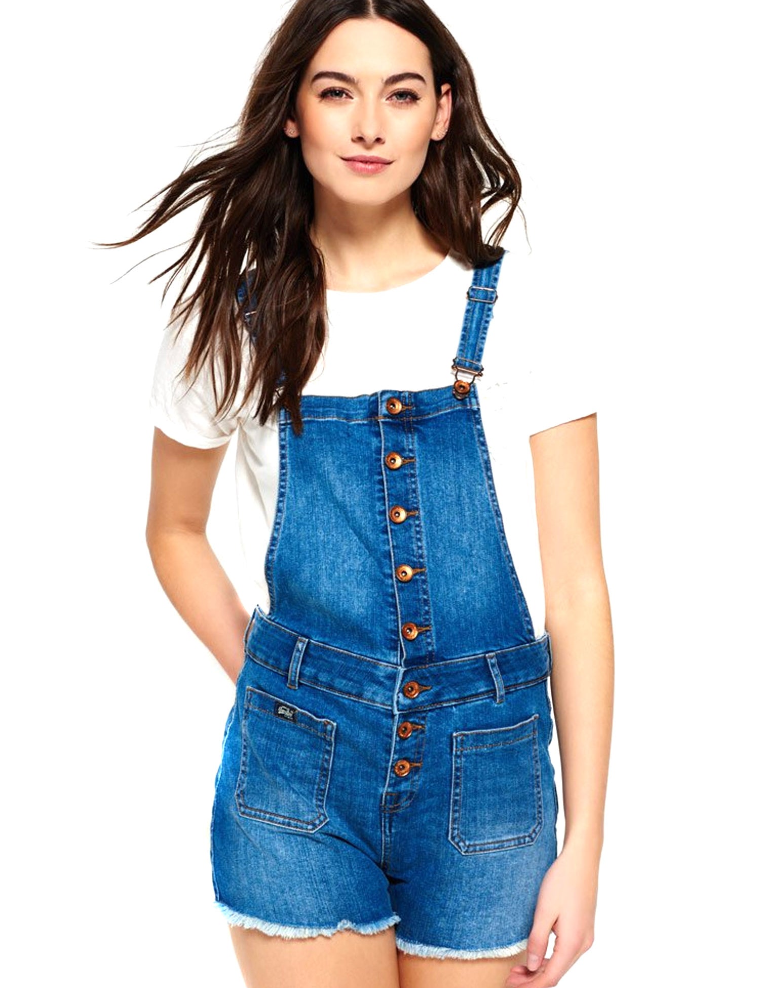 Salopette Blu Superdry