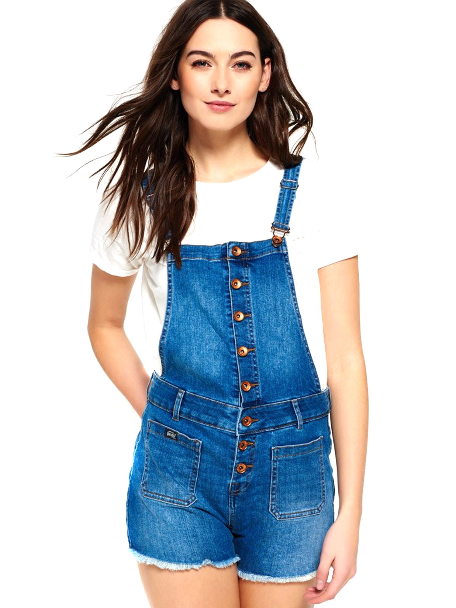 Salopette Blu Superdry