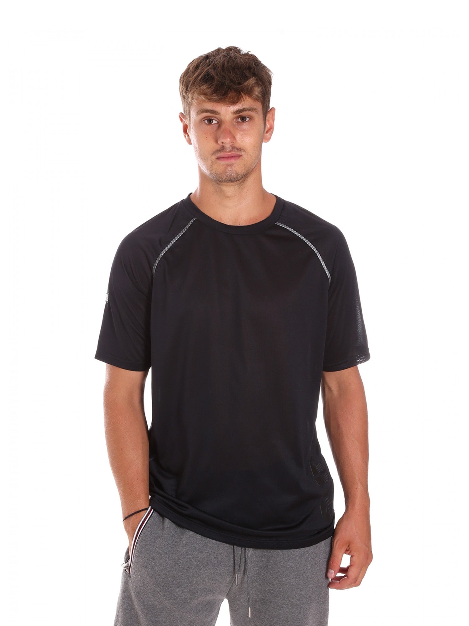 T-shirt Nero Ra 02a Superdry