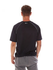 T-shirt Nero Ra 02a Superdry