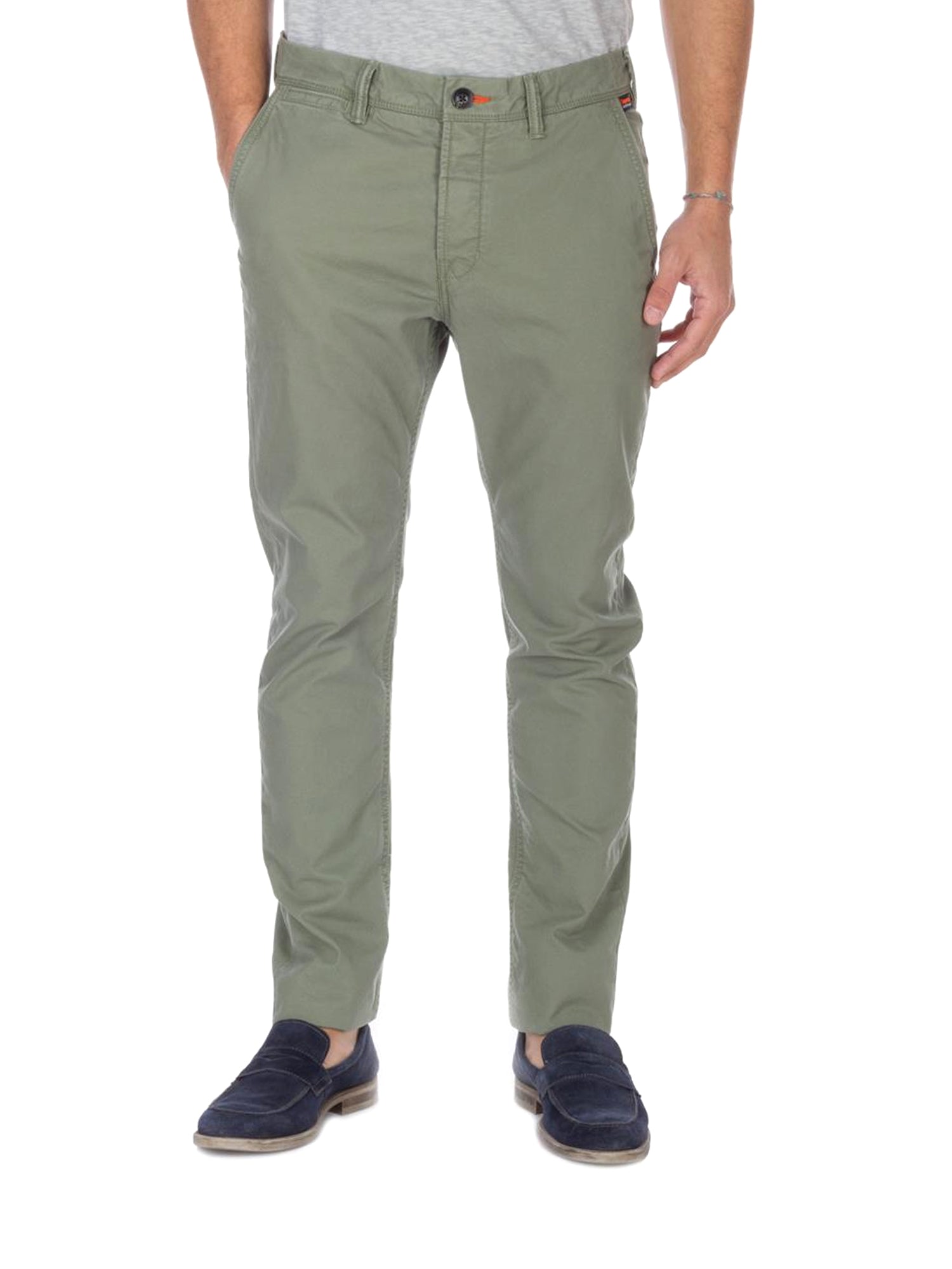 Pantaloni Verde Superdry