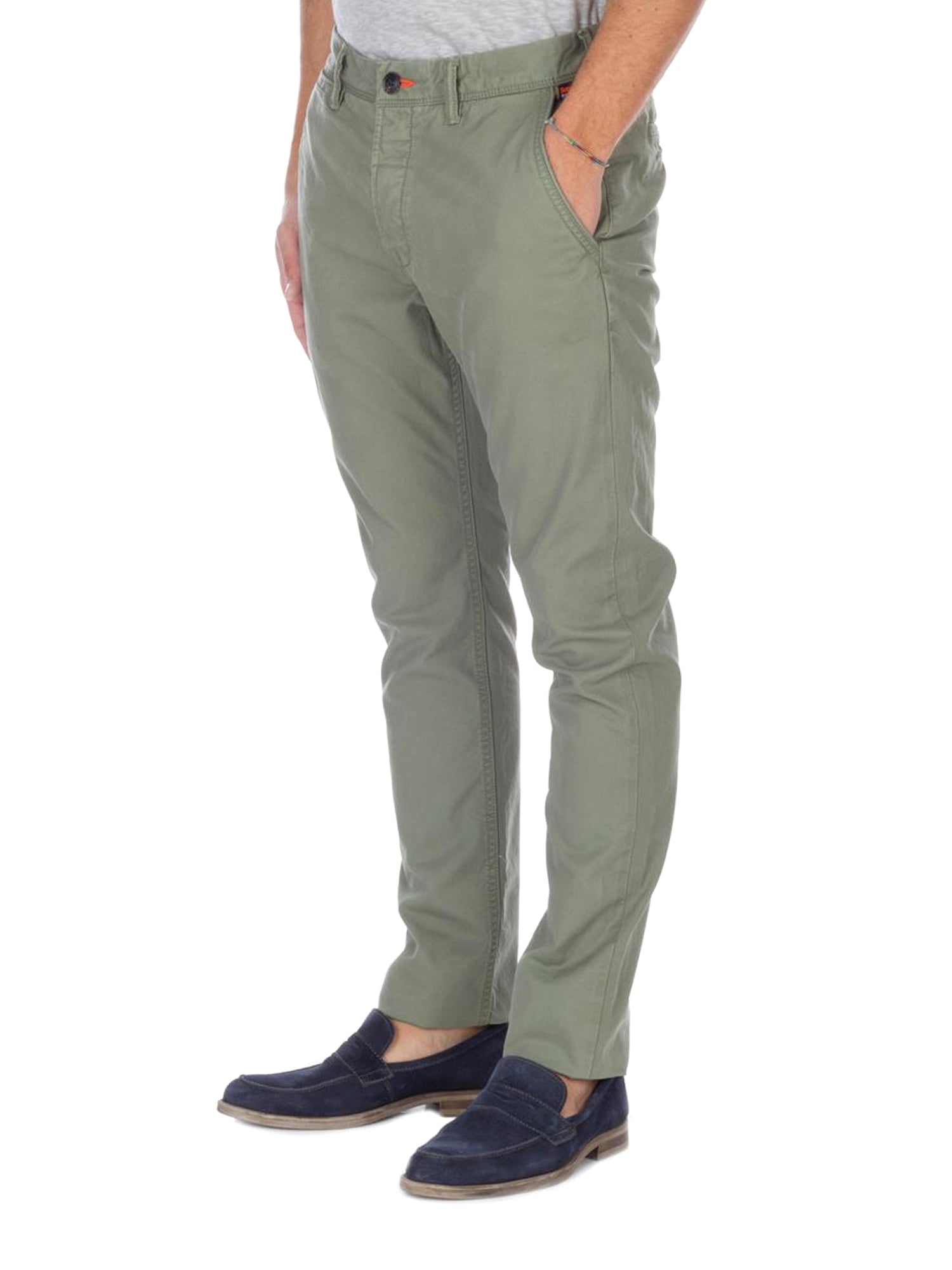 Pantaloni Verde Superdry
