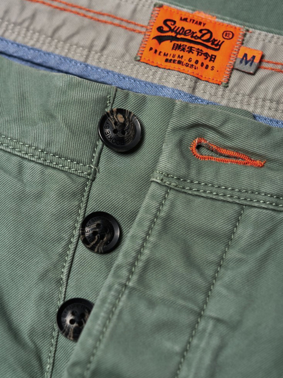 Pantaloni Verde Superdry