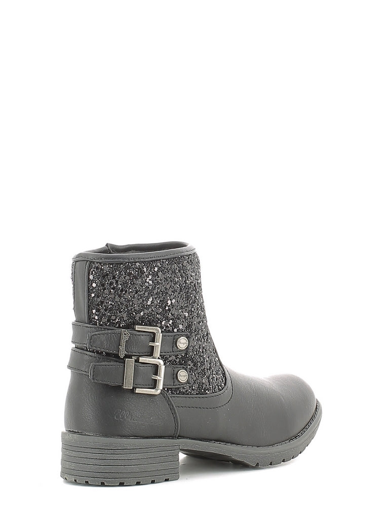 Stivaletti Nero Wrangler