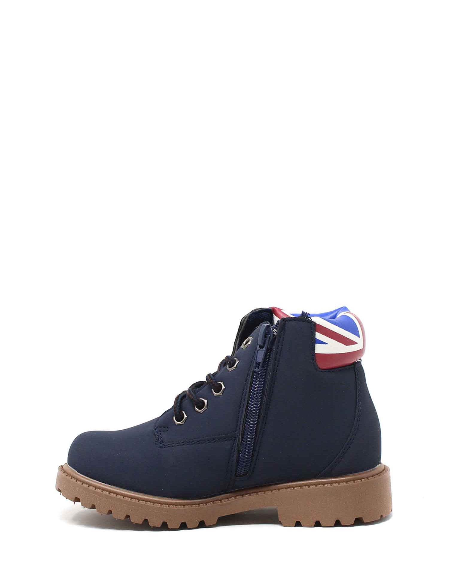 Stivaletti Blu Submarine London